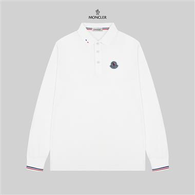 MONCLER   2024秋冬新款長袖POLO衫