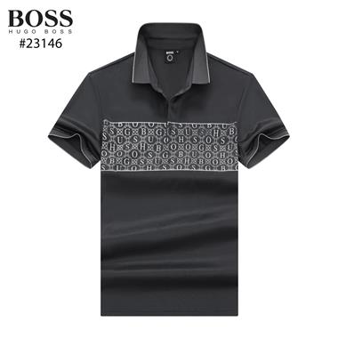 BOSS    2024夏季新款短袖POLO衫