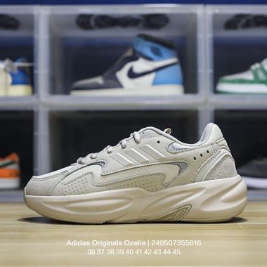 Adidas Originals Ozwave Ozelle系列緩震復古老爹休閑運動慢跑鞋