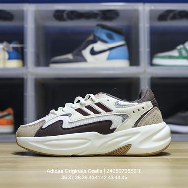 Adidas Originals Ozwave Ozelle系列緩震復古老爹休閑運動慢跑鞋