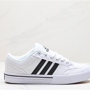 Adidas Gvp Canvas Str 三葉草布面時尚休閑板鞋