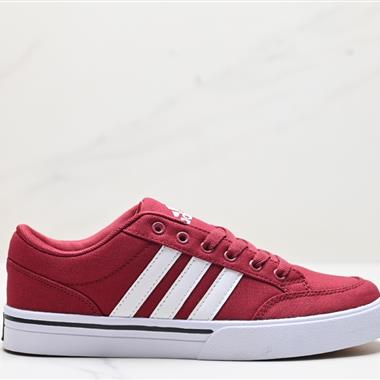 Adidas Gvp Canvas Str 三葉草布面時尚休閑板鞋