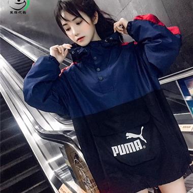 PUMA   2024秋冬新款風衣夾克外套  98865069