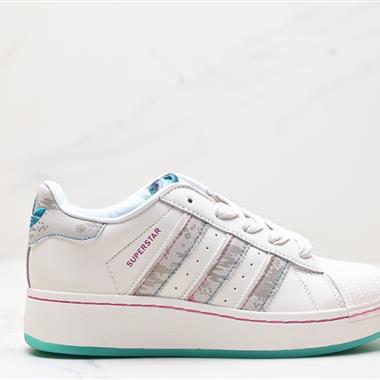 Adidas 三葉草 Originals Superstar 貝殼頭系列低幫經典百搭休閑運動板鞋