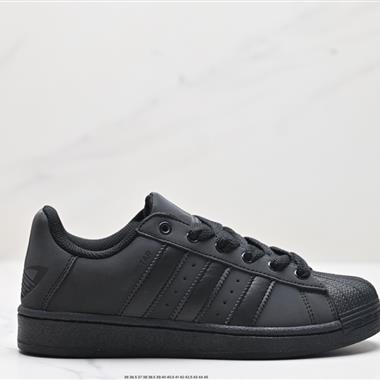 Adidas三葉草 Originals Superstar貝殼頭系列低幫經典百搭休閑運動板鞋