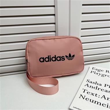 ADIDAS   2024新款時尚休閒包  尺寸：23*4*15CM