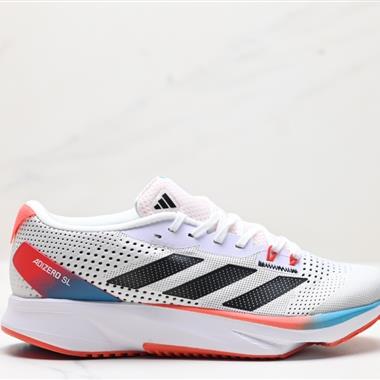 Adidas Adizero SL馬拉松飛線賈卡輕質透氣休閑運動跑步鞋