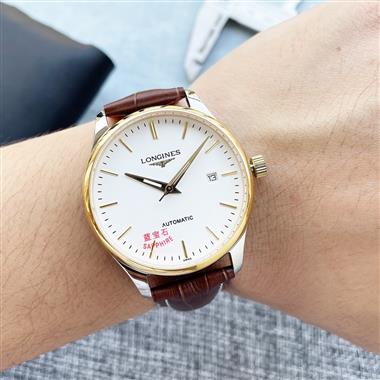 LONGINES   2024新款時尚休閒手錶  尺寸：41MM