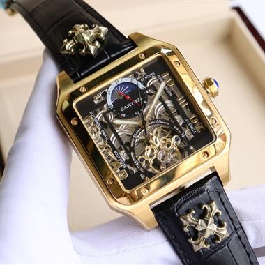 CARTIER   2024新款時尚休閒手錶  尺寸：44MM