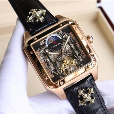 CARTIER   2024新款時尚休閒手錶  尺寸：44MM