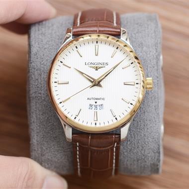 LONGINES    2024新款時尚休閒手錶  尺寸：41MM