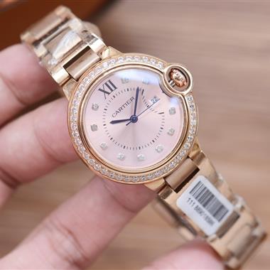 Cartier   2024新款時尚休閒手錶  尺寸：33MM