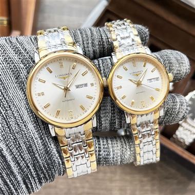 LONGINES   2024新款時尚休閒手錶  尺寸：男40MM 女30MM