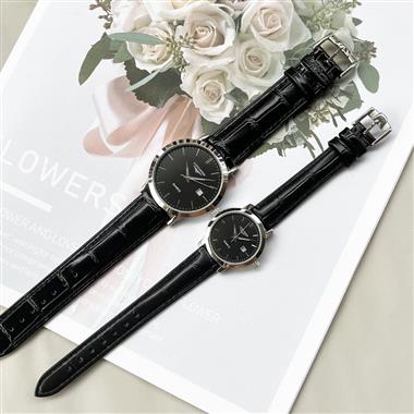 LONGINES   2024新款時尚休閒手錶  尺寸：男39MM 女29MM