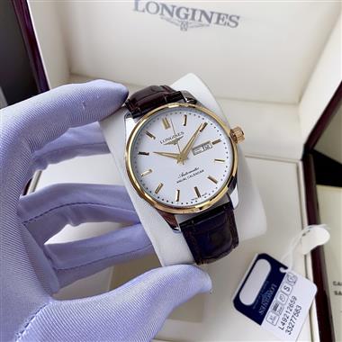 LONGINES   2024新款時尚休閒手錶  尺寸：40MM