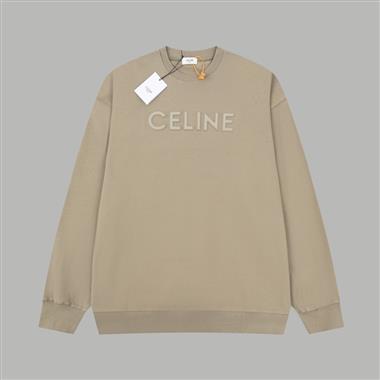 CELINE   2024秋冬新款衛衣帽T  歐規尺寸偏大