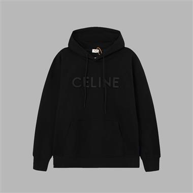 CELINE   2024秋冬新款衛衣帽T  歐規尺寸偏大