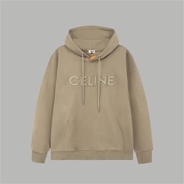 CELINE   2024秋冬新款衛衣帽T  歐規尺寸偏大