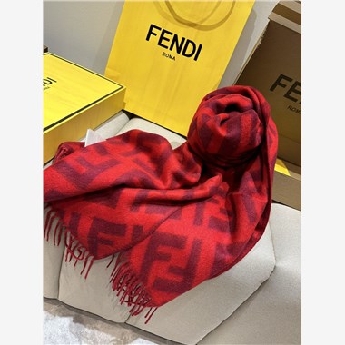 FENDI  2024秋冬新款時尚圍巾  尺寸：170-45