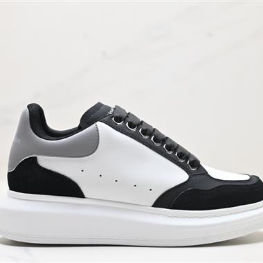 Alexander McQueen Sole Leather Sneakers低幫時裝厚底休閑運動小白鞋