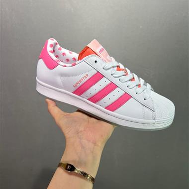 Adidas 三葉草 Originals Superstar W經典貝殼頭系列低幫百搭休閑運動板鞋