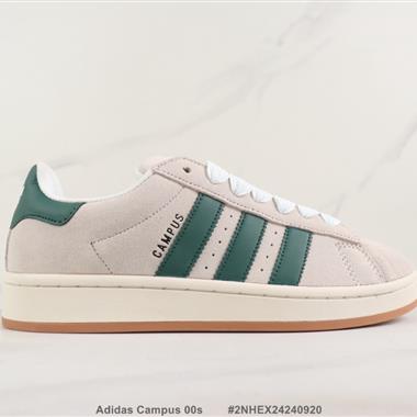 Adidas Campus 00s 三葉草低幫板鞋