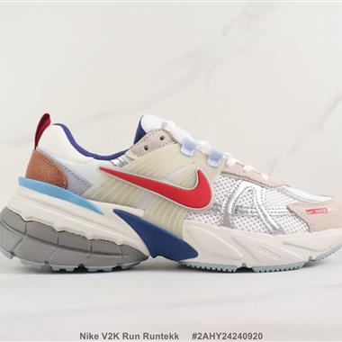 Nike V2K Run Runtekk "Summit White Metallic Silver"' 機能減震跑步鞋