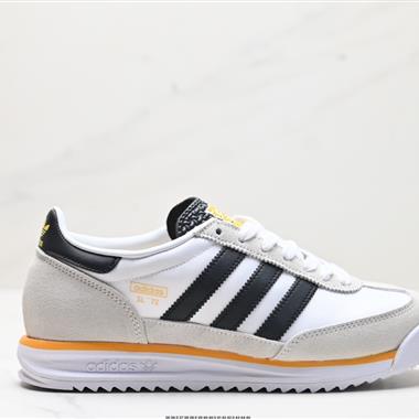 Adidas SL 72 RS 三葉草復古休閑跑步鞋休閑運動鞋