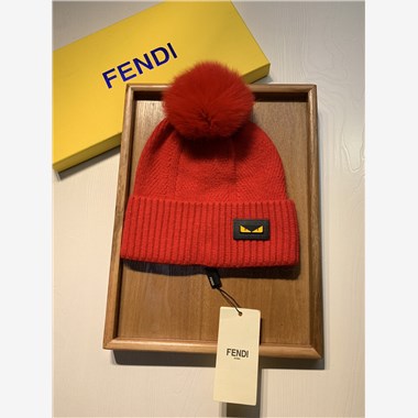 FENDI   2024秋冬新款時尚毛線帽子