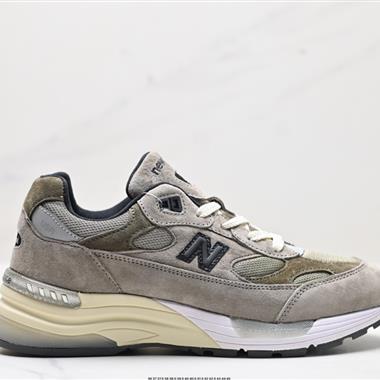 JJJJound x New Balance NB 992 翻毛皮減震防滑耐磨透氣低幫休閑跑步鞋