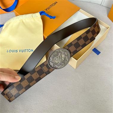 LOUIS VUITTON   2024新款時尚皮帶  3.5CM