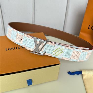 LOUIS VUITTON   2024新款時尚皮帶  4.0CM