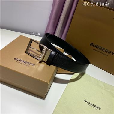 BURBERRY    2024新款時尚皮帶  3.5CM