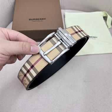 BURBERRY   2024新款時尚皮帶   3.5CM