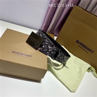 BURBERRY    2024新款時尚皮帶  3.5CM