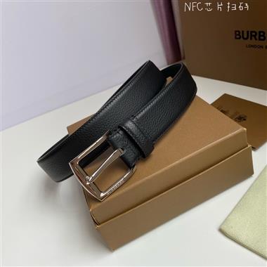 BURBERRY    2024新款時尚皮帶  3.5CM