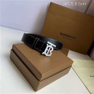 BURBERRY    2024新款時尚皮帶  3.5CM