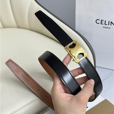 CELINE   2024新款時尚皮帶  2.5CM