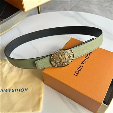 LOUIS VUITTON   2024新款時尚皮帶  3.5CM