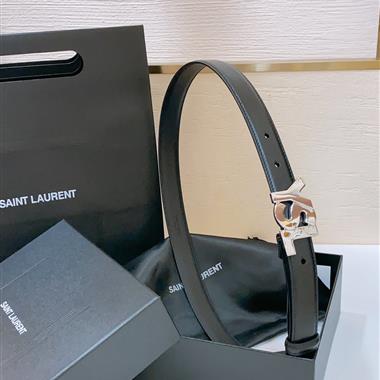 YSL   2024新款時尚皮帶   2.4CM