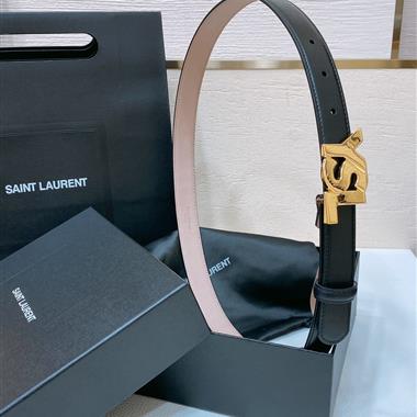 YSL   2024新款時尚皮帶   2.4CM