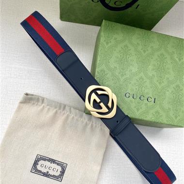 GUCCI    2024新款時尚皮帶   4.0CM