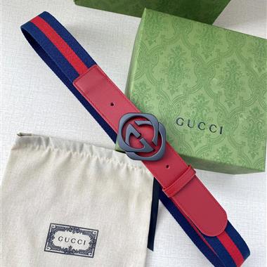 GUCCI    2024新款時尚皮帶   4.0CM