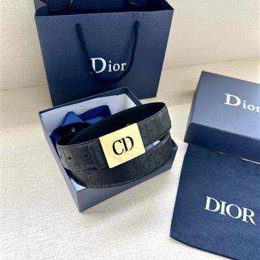 DIOR   2024新款時尚皮帶  3.5CM