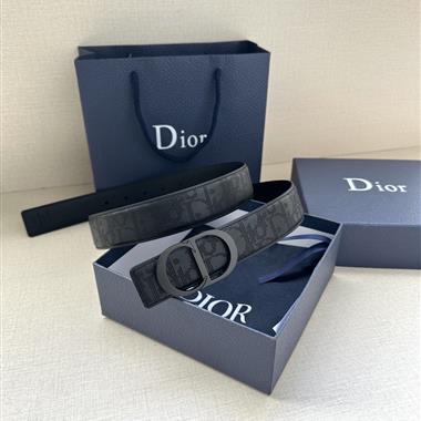 DIOR   2024新款時尚皮帶  3.5CM