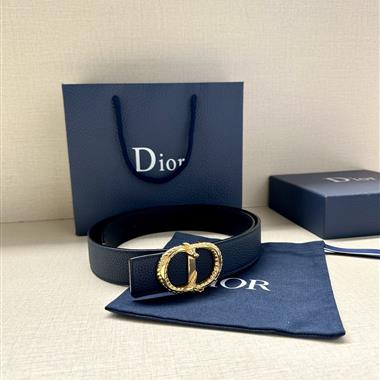 DIOR   2024新款時尚皮帶  3.5CM