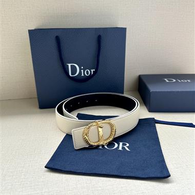 DIOR   2024新款時尚皮帶  3.5CM