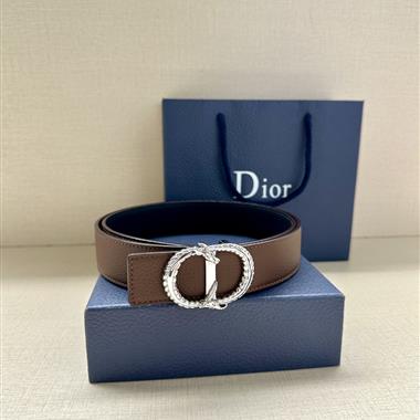 DIOR   2024新款時尚皮帶  3.5CM