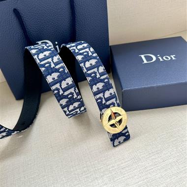 DIOR   2024新款時尚皮帶  3.5CM