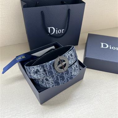 DIOR   2024新款時尚皮帶  3.5CM